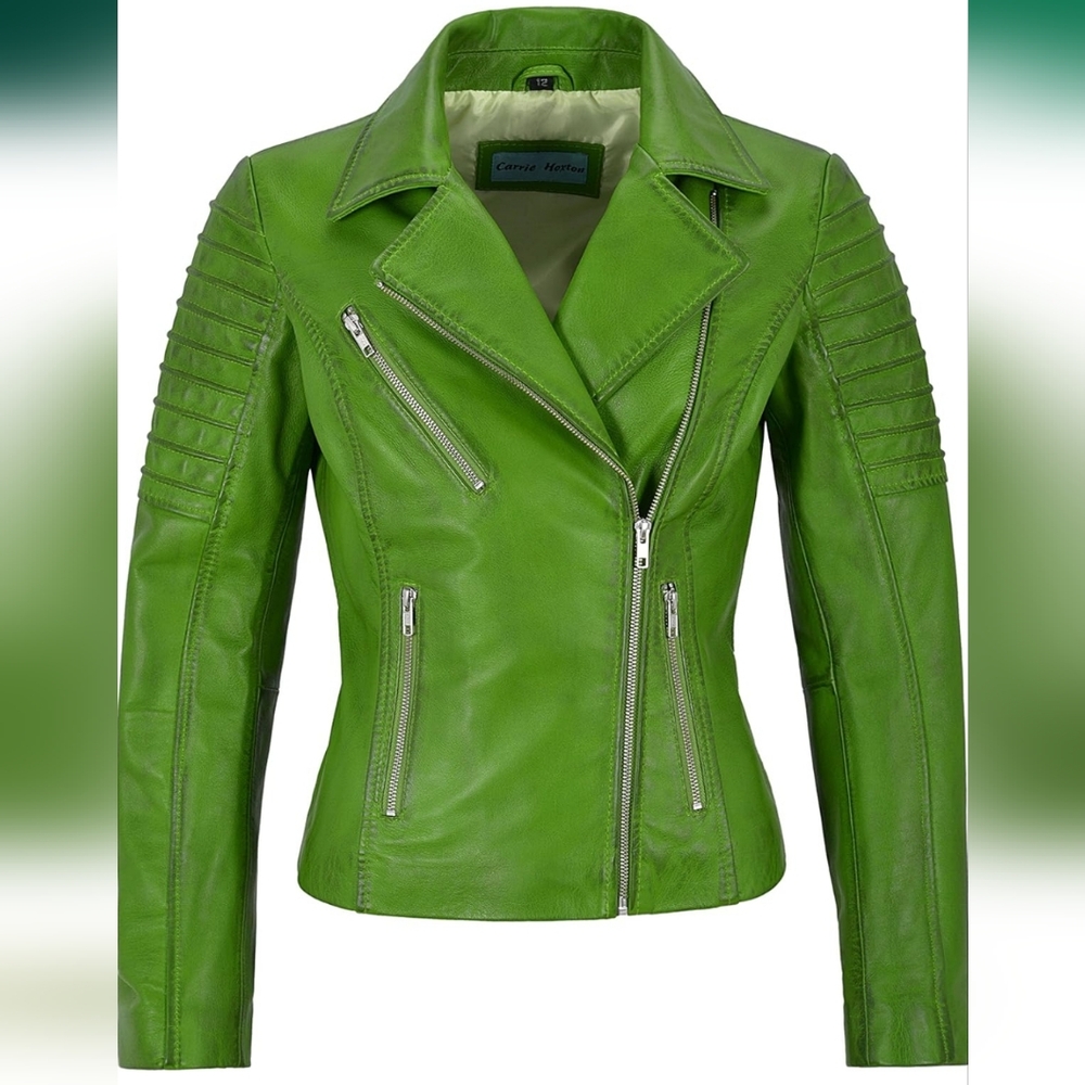 Carrie Hoxton leather jacket